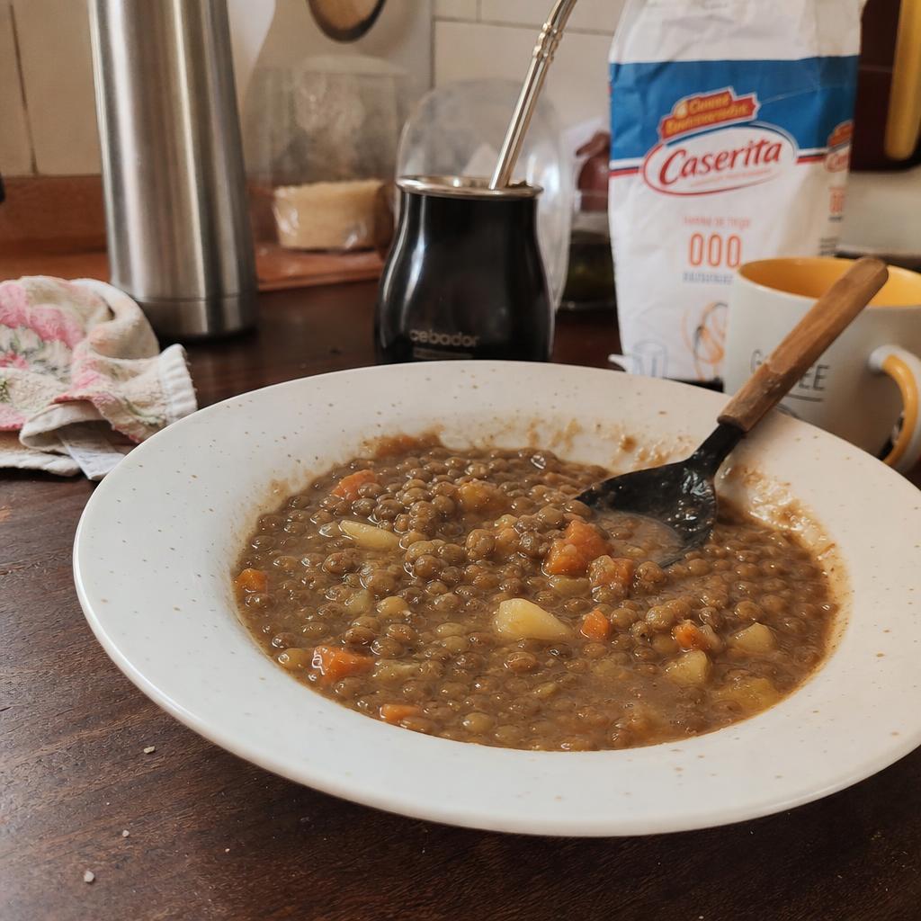 Guiso de lentejas