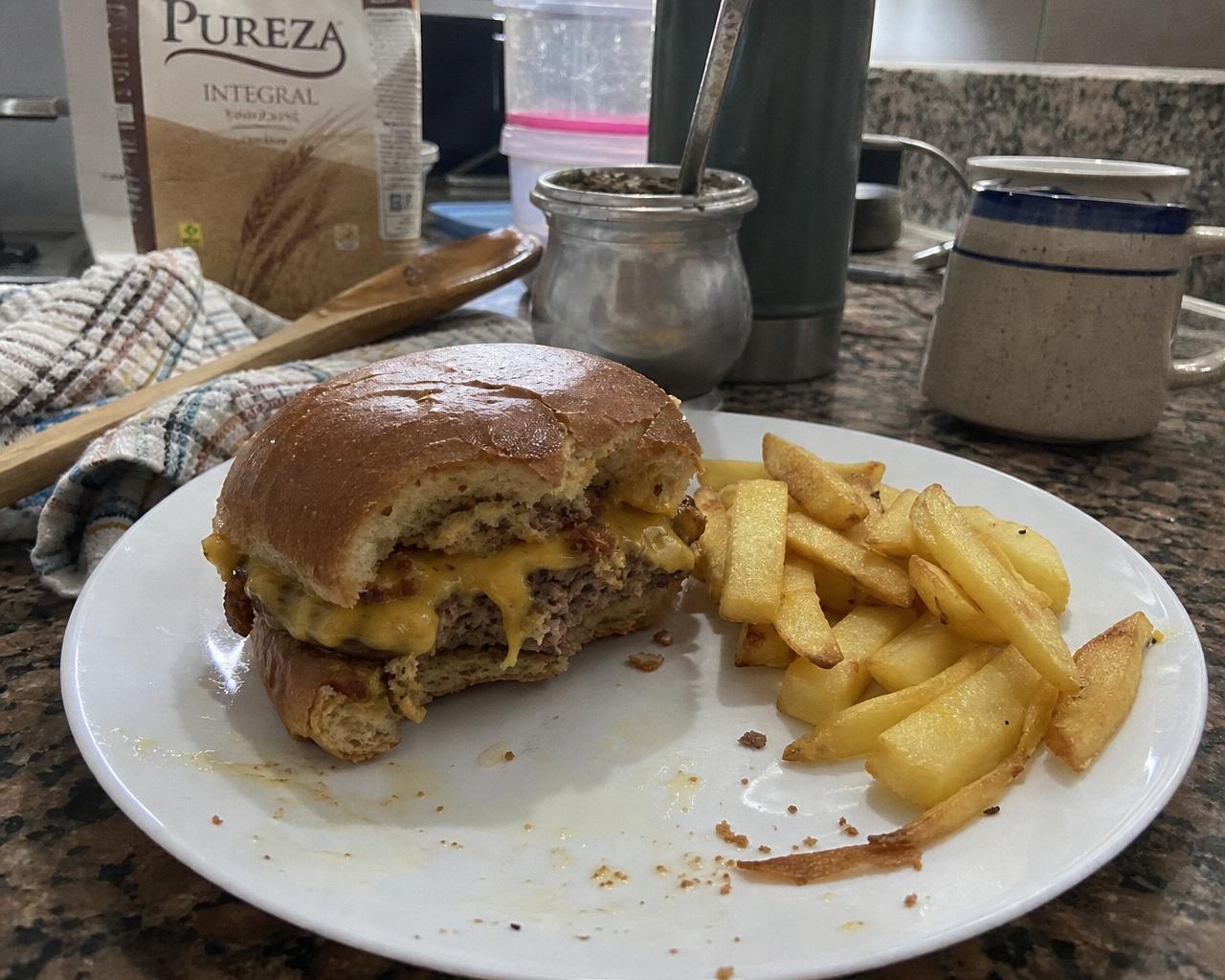 Hamburguesa casera